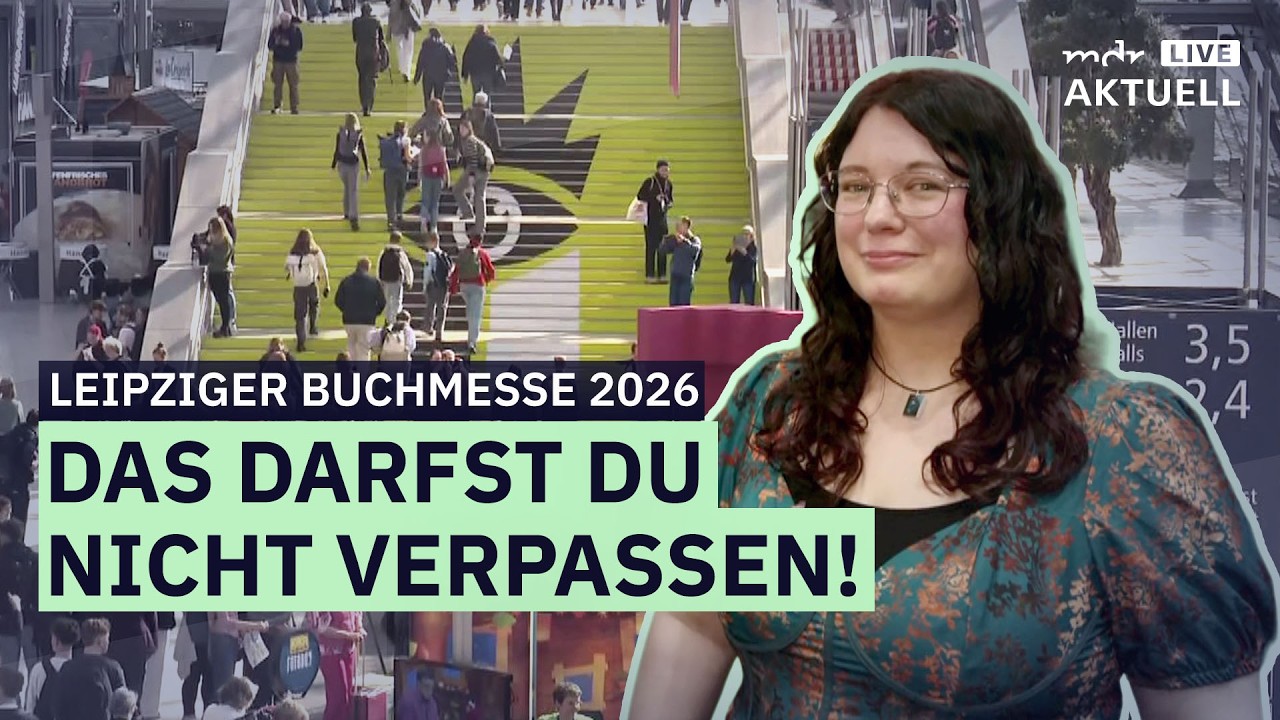 Leipziger Buchmesse 2026: Highlights, Autoren & Preisverleihung | MDR AKTUELL live