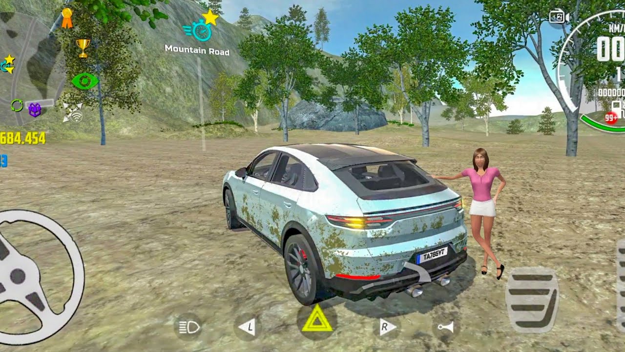 Car Simulator 2 Porsche Cayenne | Mission Mountain Road | New Map Offroad Car Games Android Gameplay