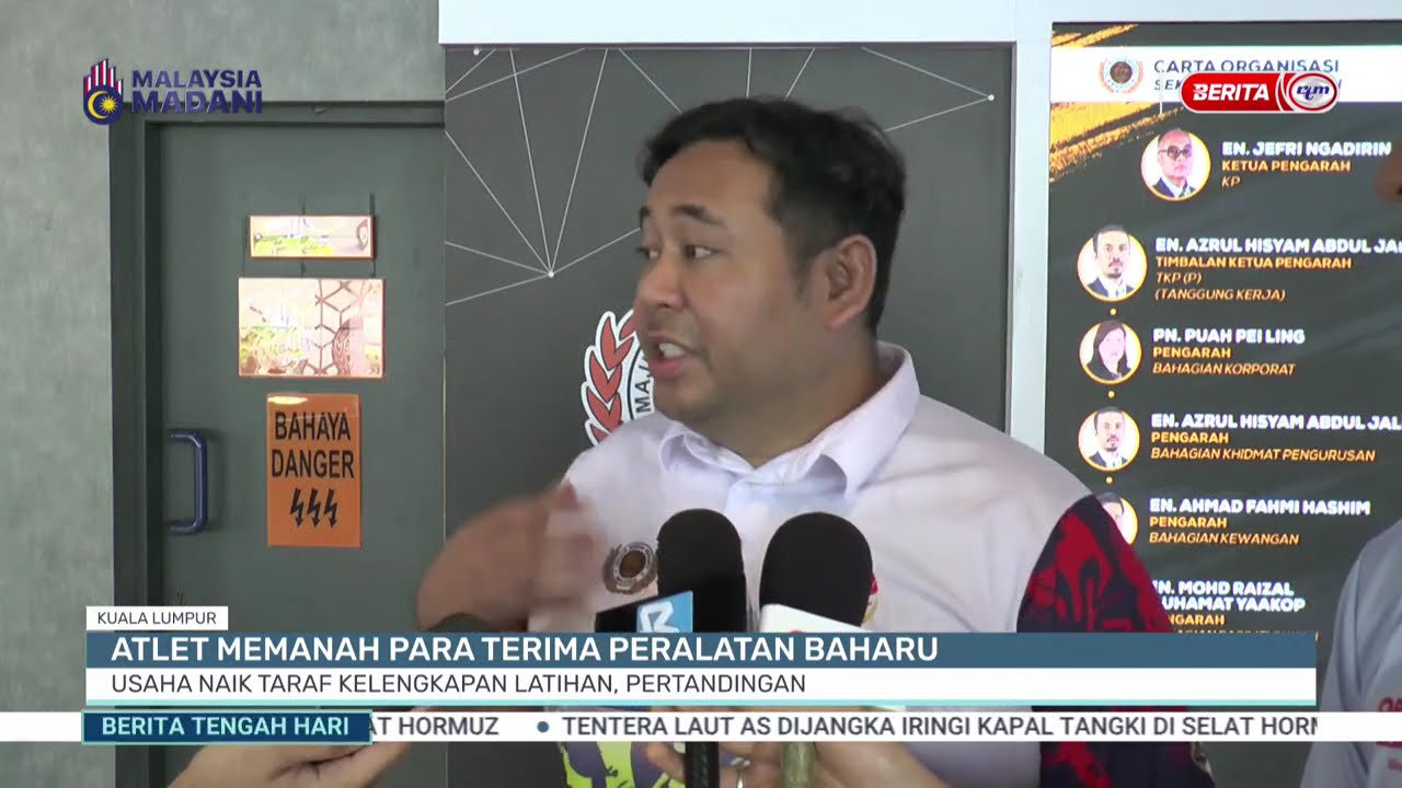 14 MAC 26 - BTH- ATLET MEMANAH PARA TERIMA PERALATAN BAHARU USAHA NAIK TARAF KELENGKAPAN LATIHAN