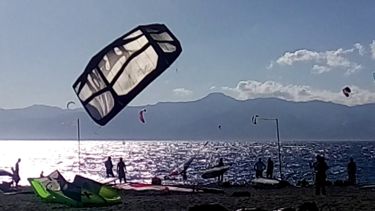 Punta Pellaro 2019 wind again without rain