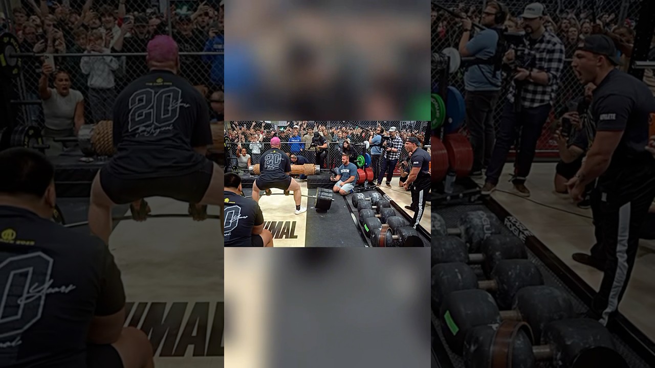 Arnold Reacts To 502KG/1,107LB Deadlift World Record😱 #reaction