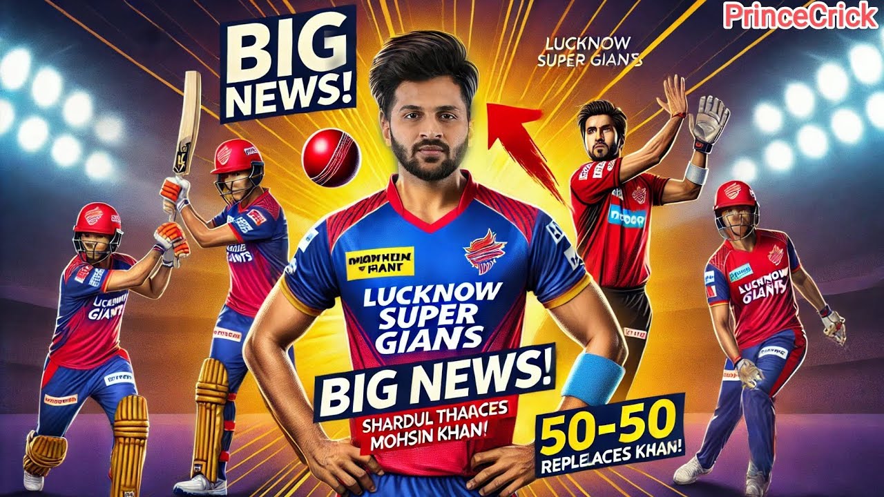 IPL 2025: Shardul Thakur Joins LSG! Mohsin Khan OUT | Mayank Yadav's Big Update!_LSG&rsquo;s Pace Attack?