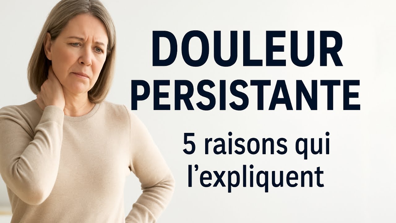 Voici 5 raisons &Eacute;TONNANTES qui expliquent la douleur persistante!