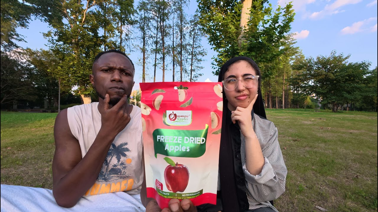 Freeze-Dried Wambugu Apples? | Kenyan-Moroccan Taste Test & Honest Review |