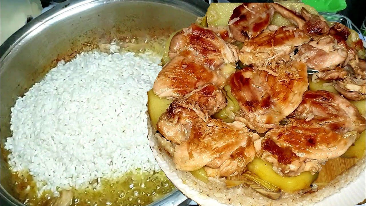 Любой может сделать этот рецепт куриного риса 👉 , но он не может насытиться вкусом MAK MAKLUBE