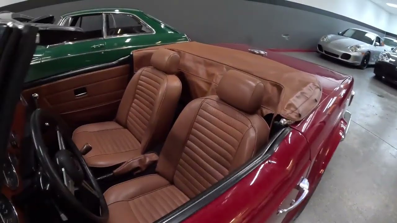 1974 Carmin Red TR6