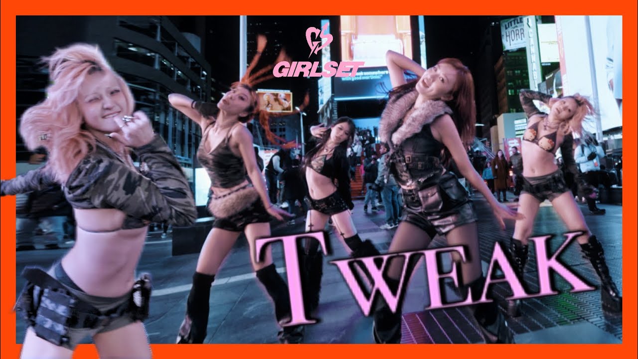 🍑[K-POP НА ПУБЛИКЕ | ТАЙМС-СКВЕР | ТАНЦЕВАЛЬНЫЙ КАВЕР] Группа 404 исполняет песню GIRLSET &laquo;Tweak&raquo;