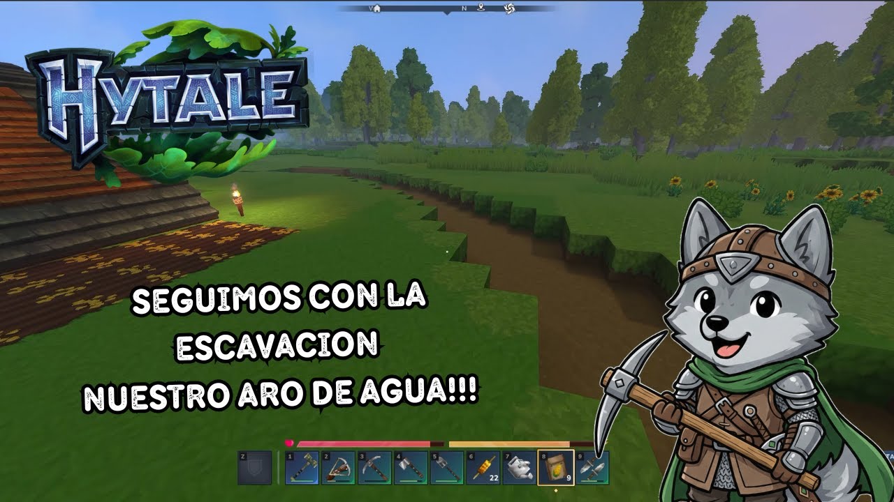 MODIFICANDO EL TERRENO DE NUESTRO HOGAR!!! - HYTALE