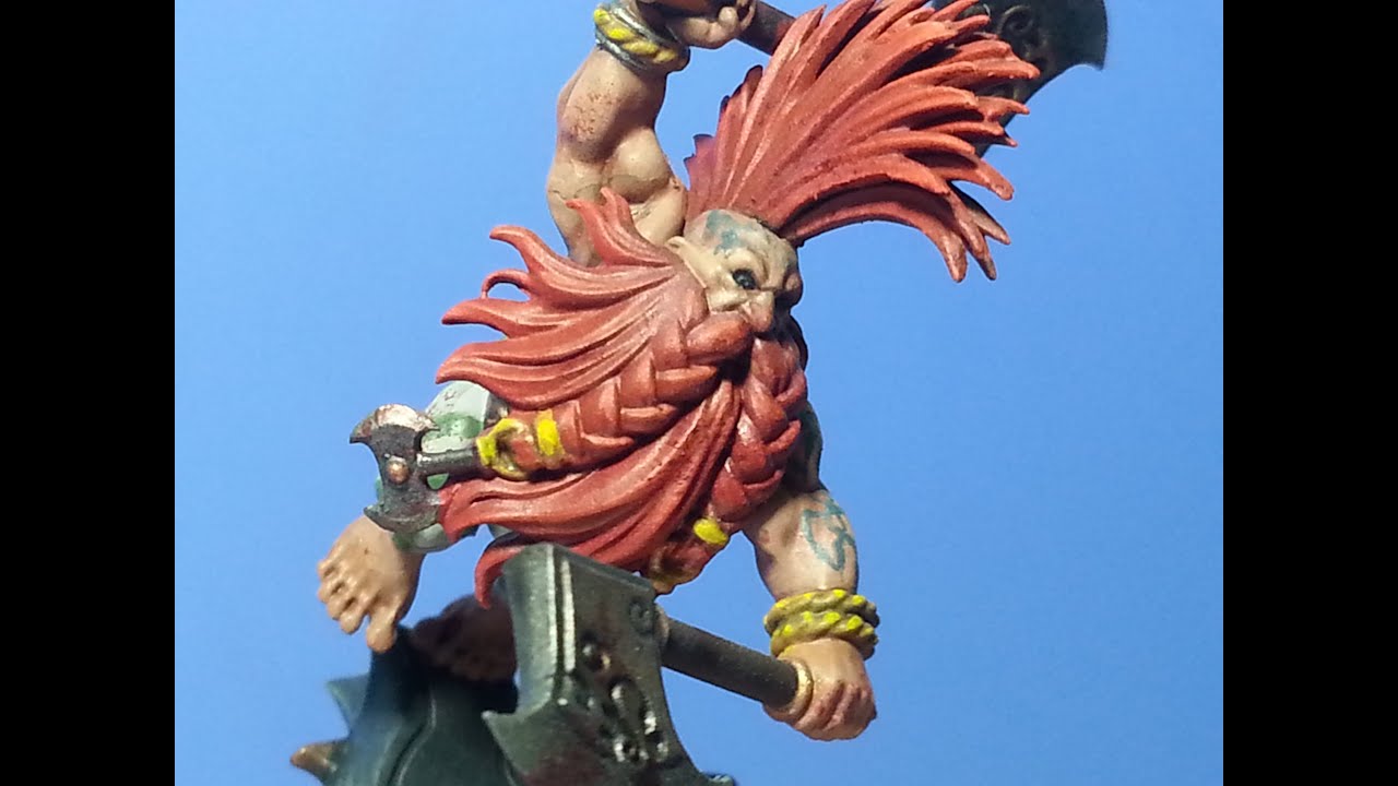 How to paint Warhammer New Dwarf Dragon Slayer