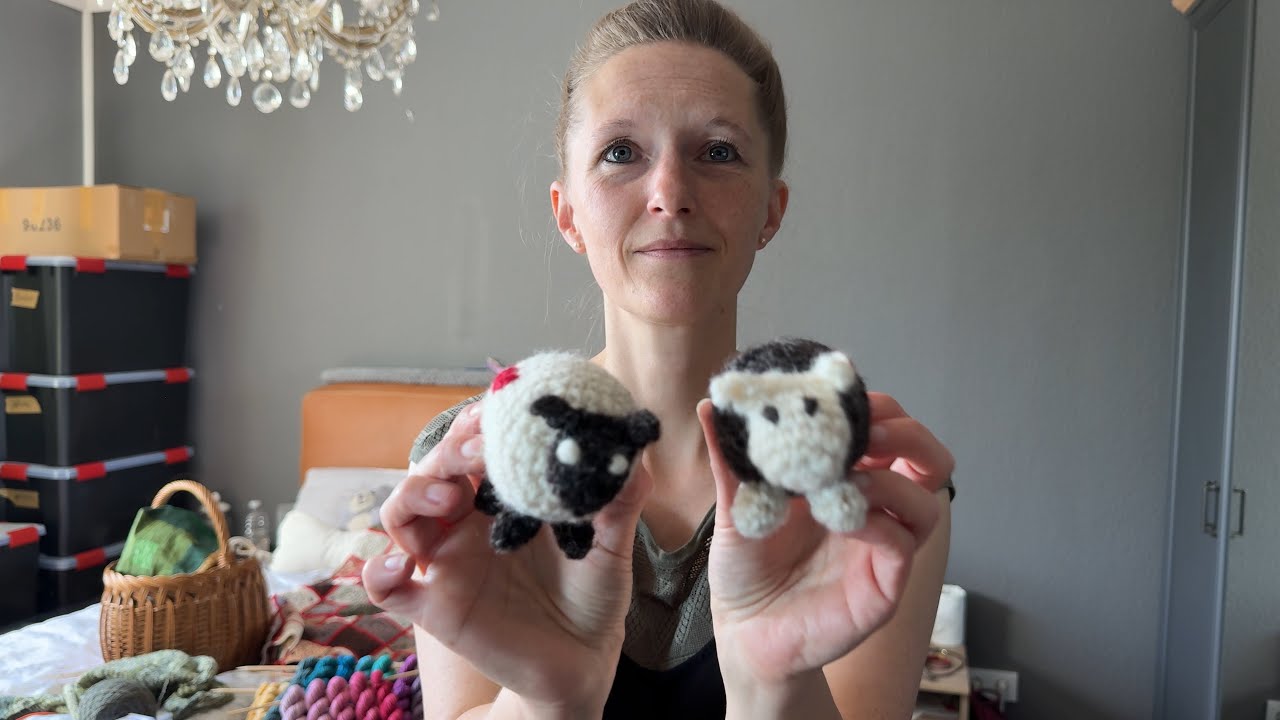 Strickpodcast 11 letzter Podcast aus Deutschland! Ein Geschenk und ich trenne mich!