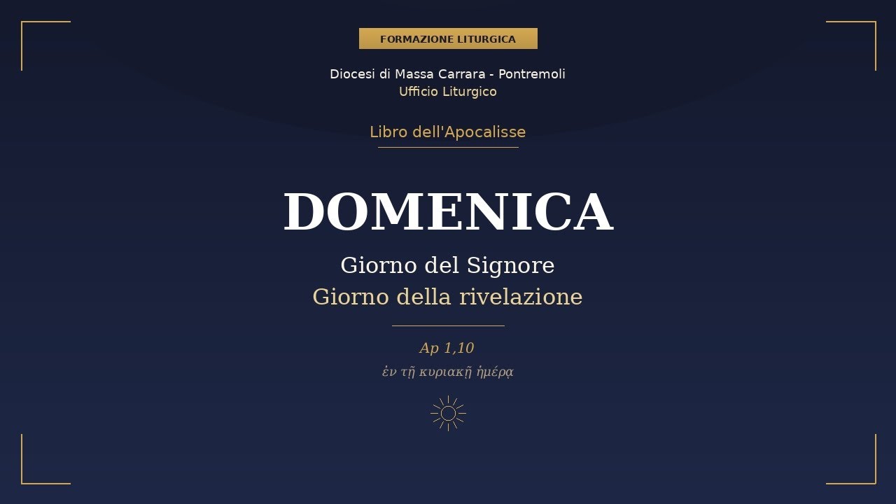 Apocalisse, celebrazione nuziale della fede: secondo incontro 19.01.26
