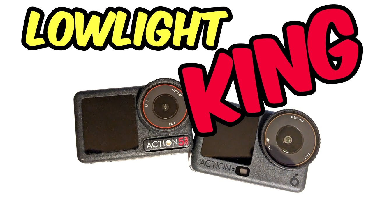 Action 6 vs Action 5 LOW LIGHT PERFORMANCE