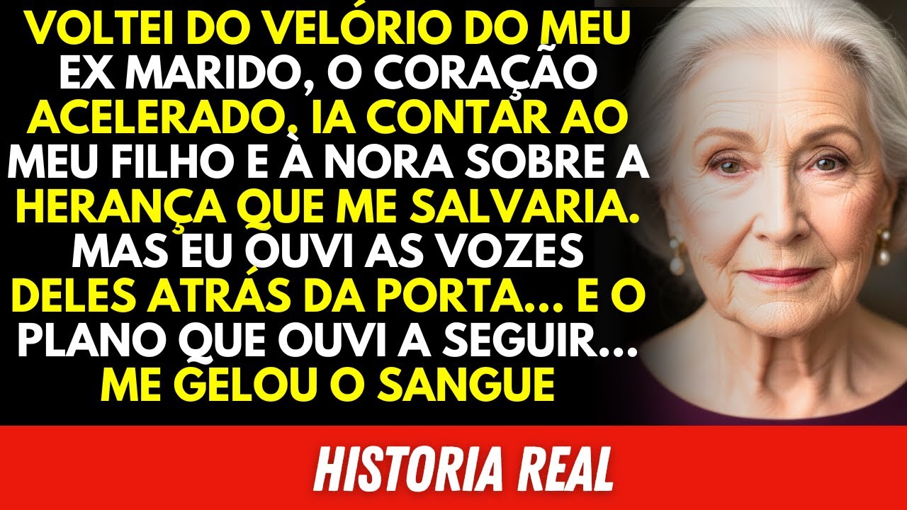 Voltei do velório e ouvi o plano da minha nora para tentar me internar. Meu filho estava a ajudando…