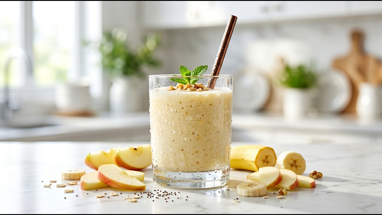 How To Apple Banana Smoothie - Apple Banana Smoothie Recipe