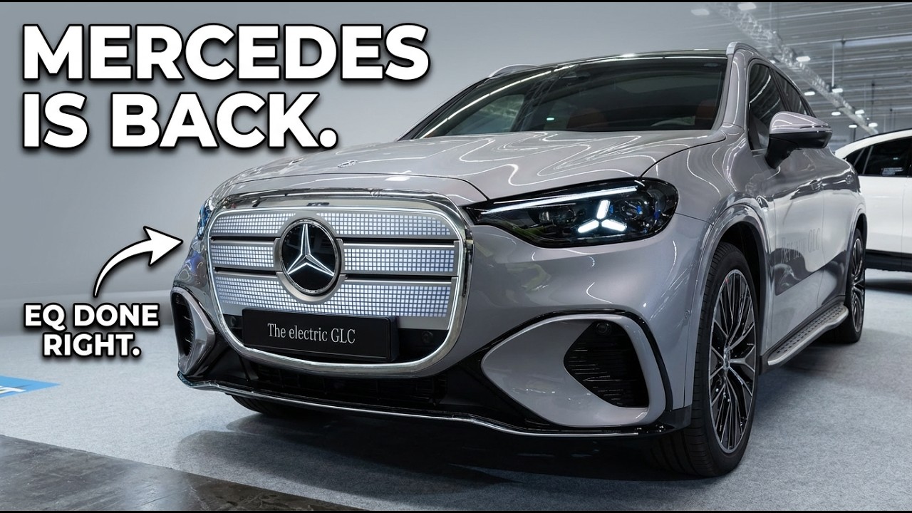 New MERCEDES GLC 400 4MATIC 2026 (EQ Technology) - FIRST LOOK