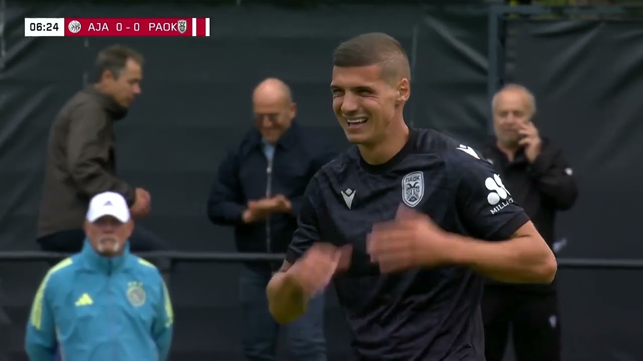 Αγιαξ - ΠΑΟΚ 2-1 / Ajax-PAOK (16-7-2025) Φιλικο Προετοιμασιας