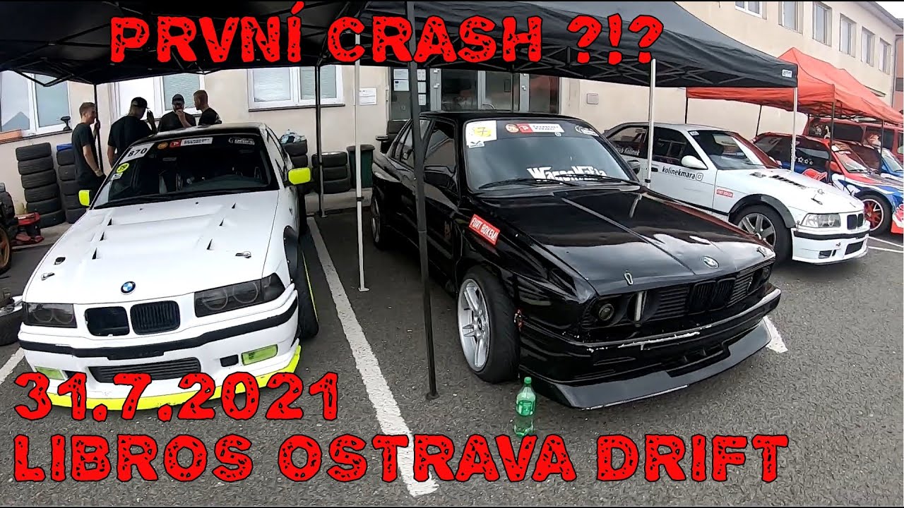 Libros Ostrava drift - první crash ?!?