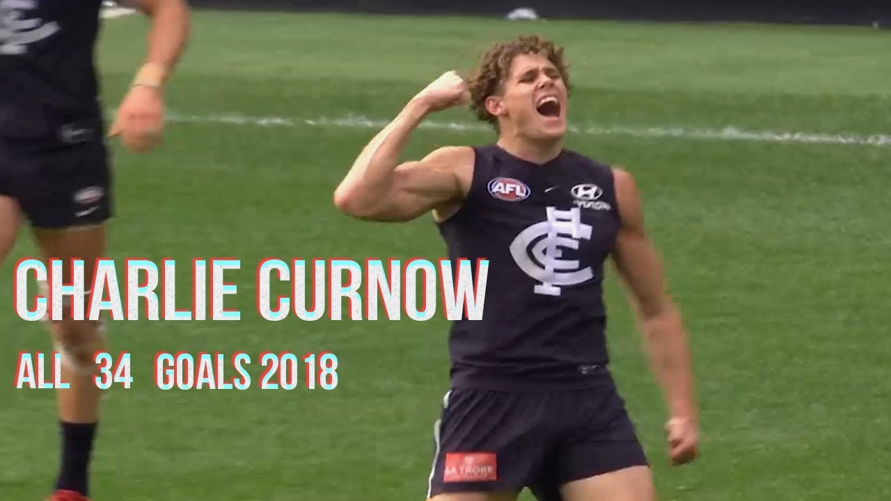 Charlie Curnow all 34 Goals 2018
