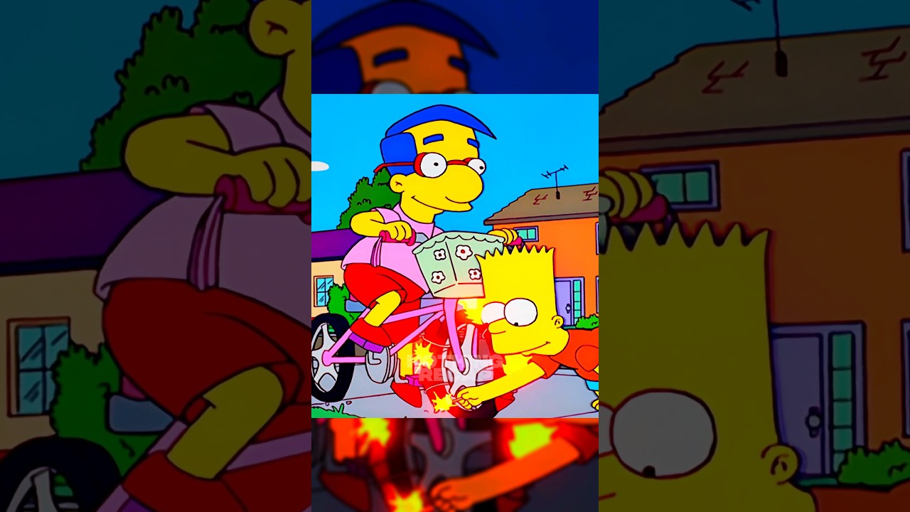 BART EXPLODES FIREWORKS IN THE CITY!? #simpsons