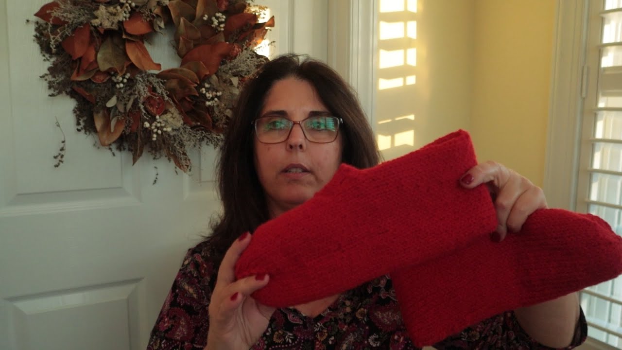 Ep28 The One Where I Knit the Double Slippers