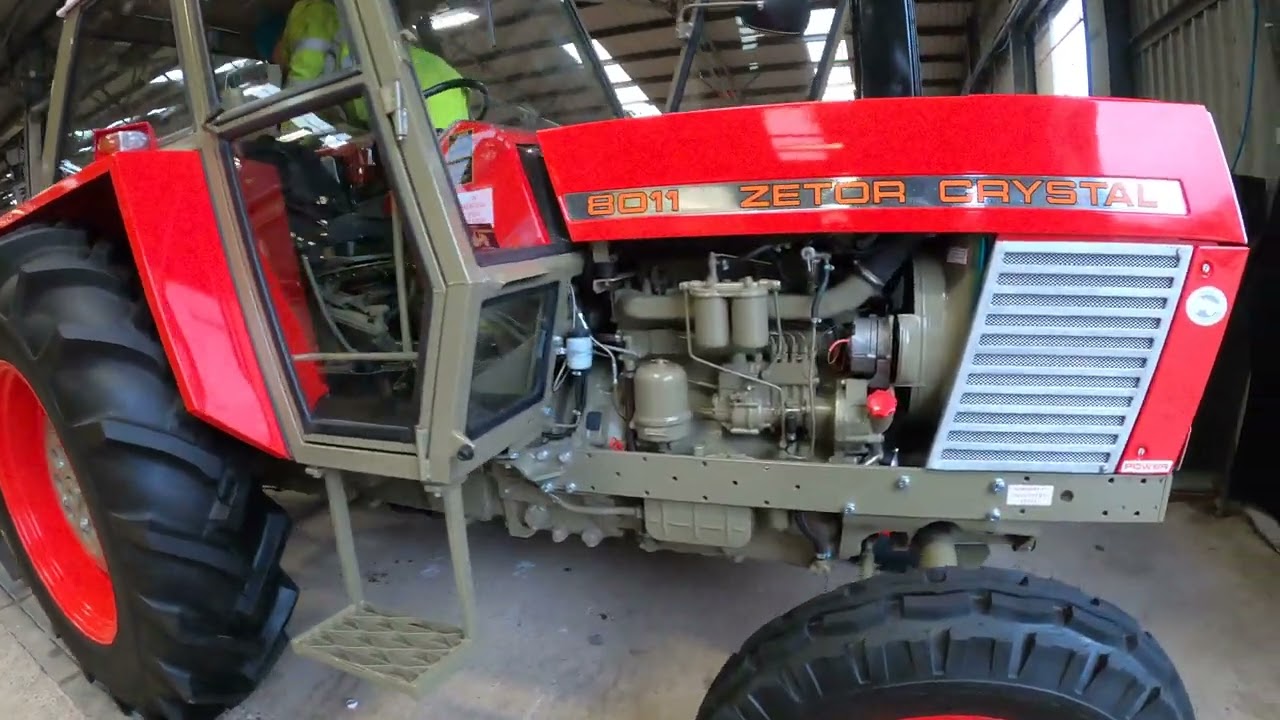 1974 Zetor Crystal 8011 2WD 4.6 Litre 4-Cyl Diesel Tractor (85 HP) Spring Tractor World 2025