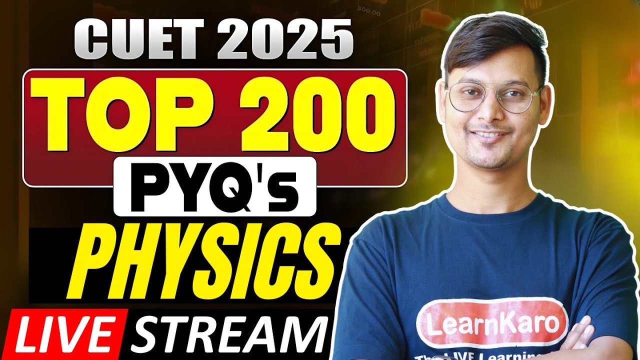 CUET 2025 Physics | Most Important Questions Miss मत  करना🔥 #cuet