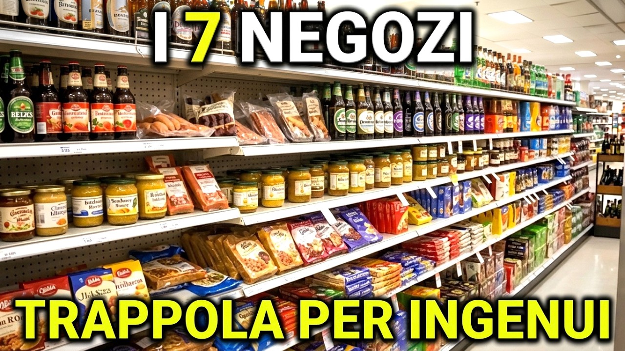 7 Negozi Dove SOLO Le Persone INGENUE Comprano Prodotti