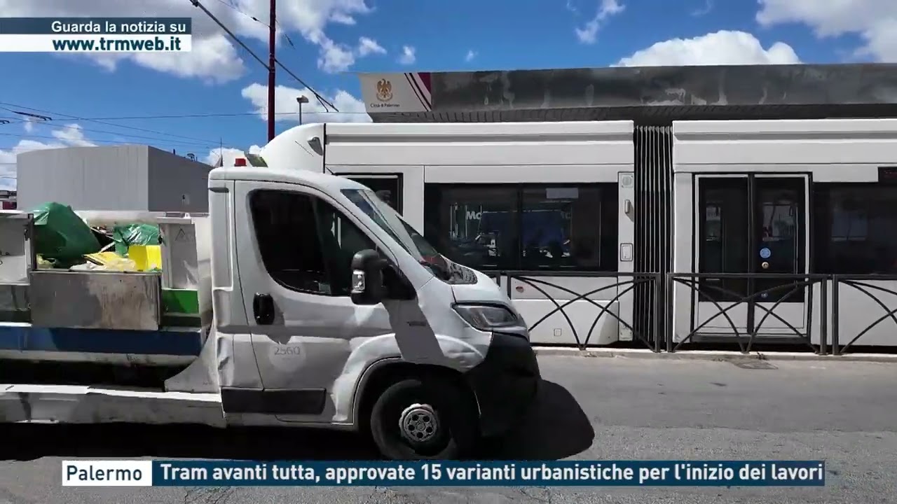 Palermo -Tram avanti tutta, approvate 15 varianti urbanistiche per l'inizio dei lavori
