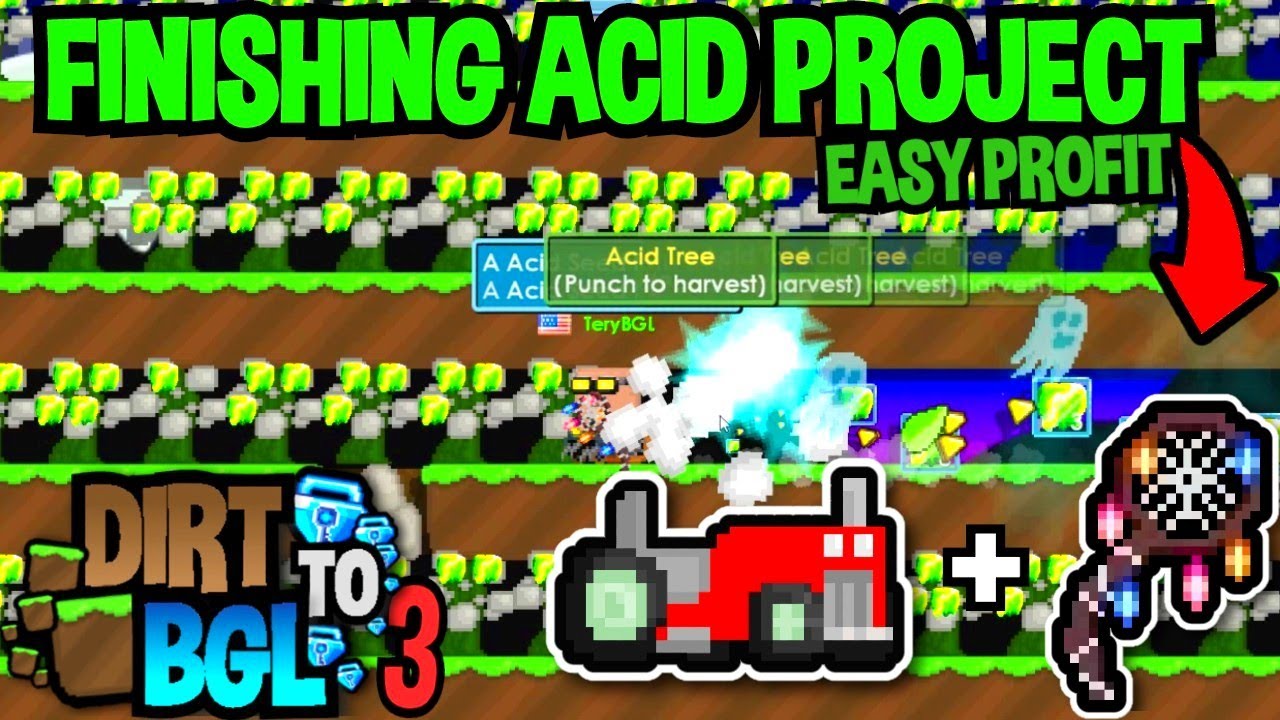 QUICKEST MASS PROJECT EVER | DIRT TO BGL #3 - Growtopia