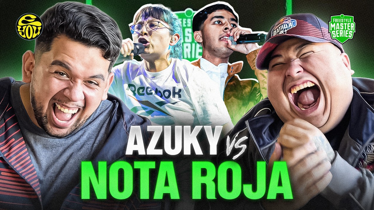 LA BATALLA M&Aacute;S ROM&Aacute;NTICA DE TODA LA HISTORIA - Reaccionamos a NOTA ROJA vs AZUKY - FMS Mex - EYOU TV
