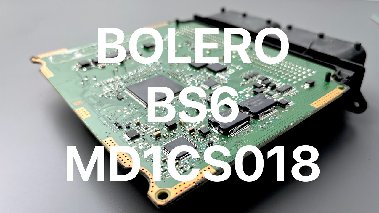 Bolero BS6 ECM Repairing and Checking On bench.