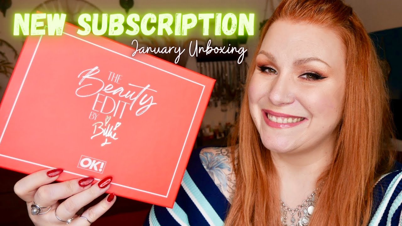 UNBOXING OK! THE BEAUTY EDIT JANUARY 2021 £15 SUBSCRIPTION BOX