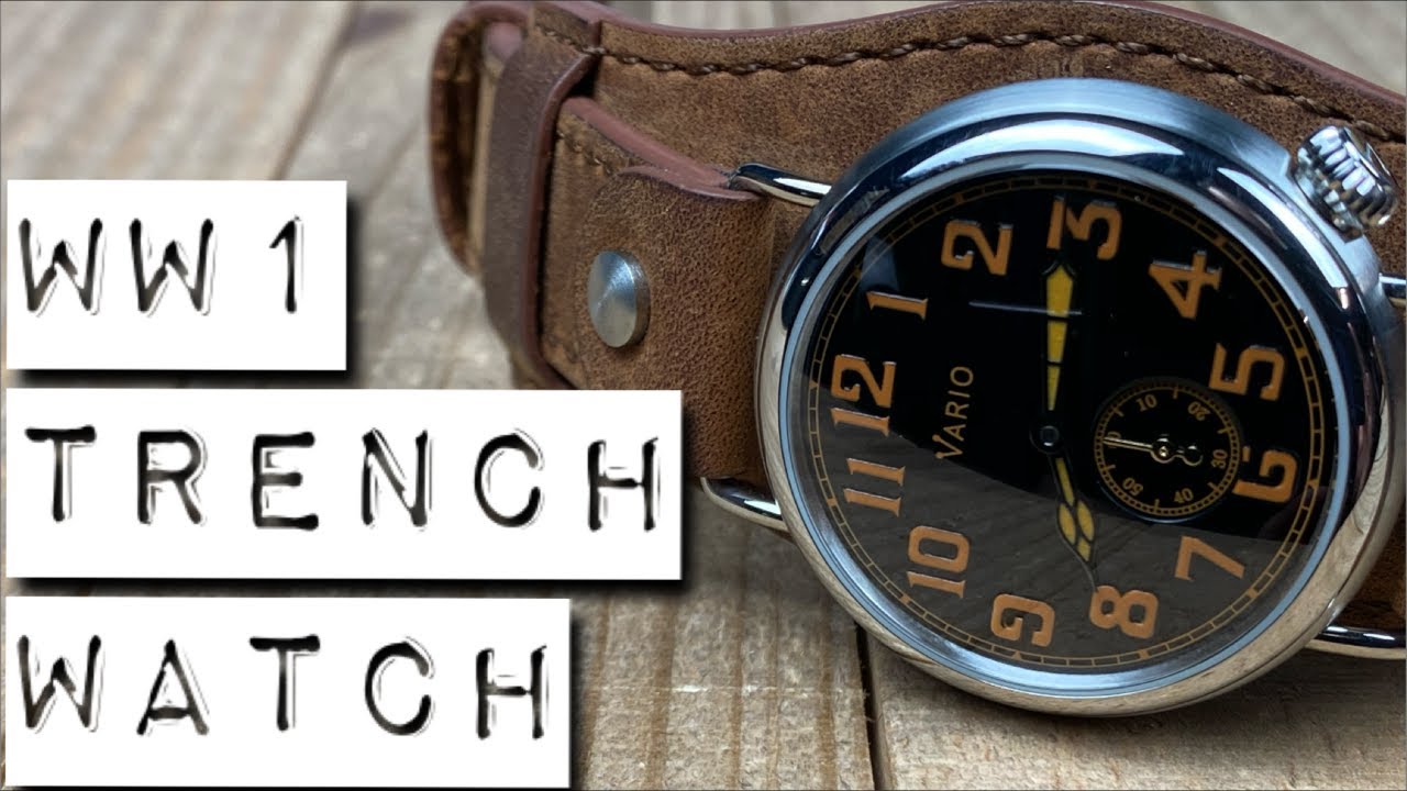Vario 1918 WW1 Trench Watch: Unboxing and First Impressions