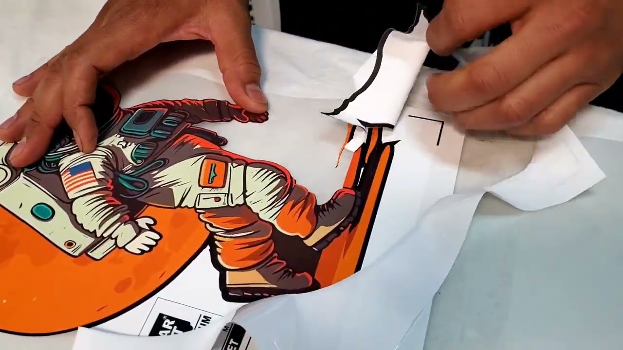 Vinil Textil Inkjet imprime con tintas normales,