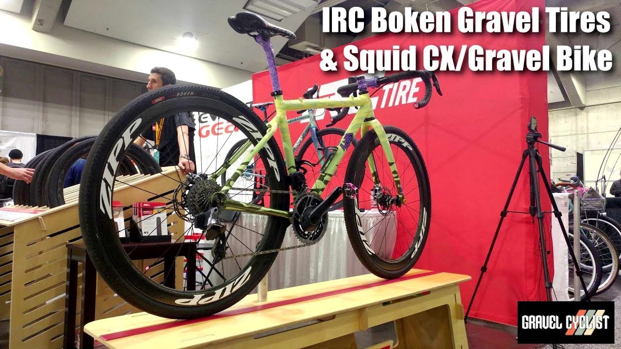 IRC Boken Gravel Tires & Squid CX/Gravel Bike: NAHBS 2019