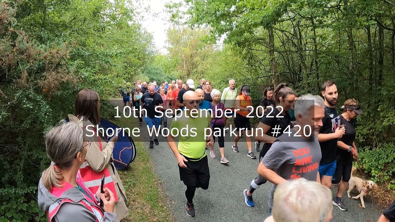 Shorne Woods parkrun #420 - September 10th 2022 (fast)