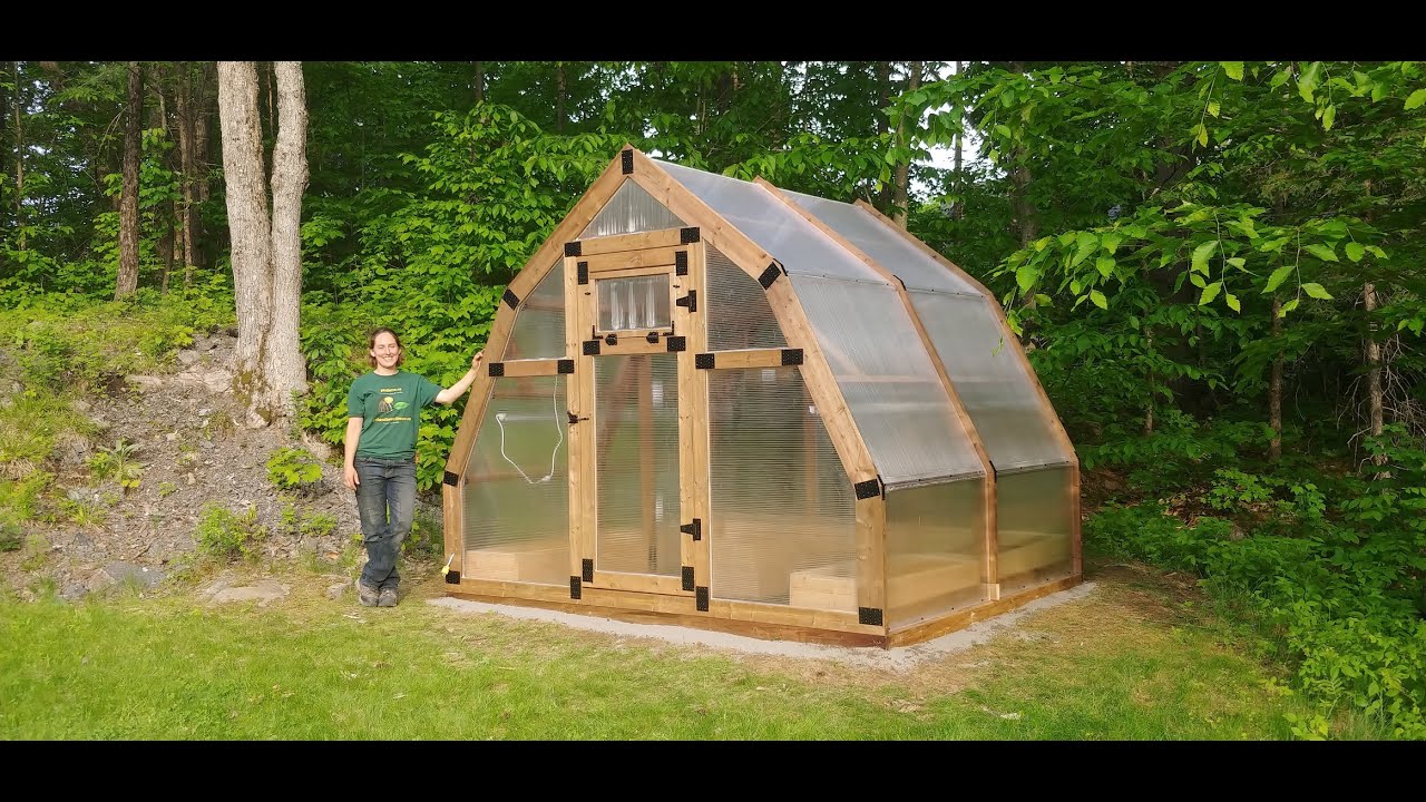 Maserre.ca  - Serre de jardin Québec - Serre urbaine 10' x 8'