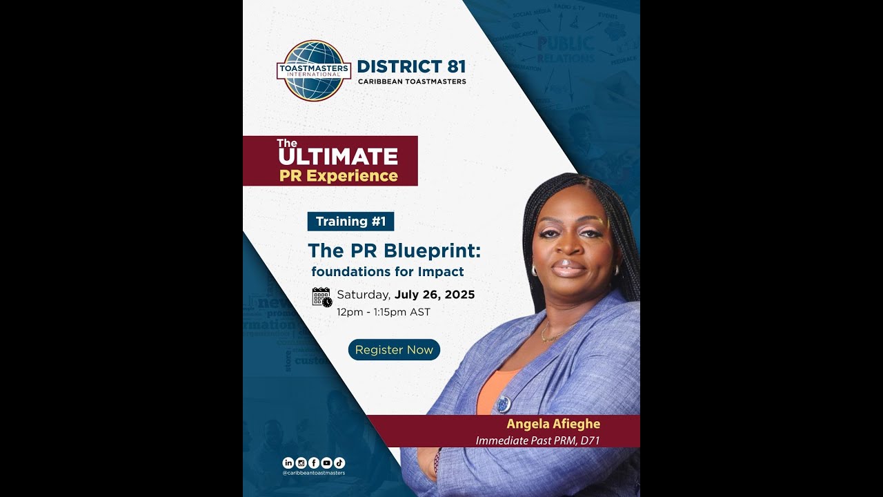 The PR Blueprint training