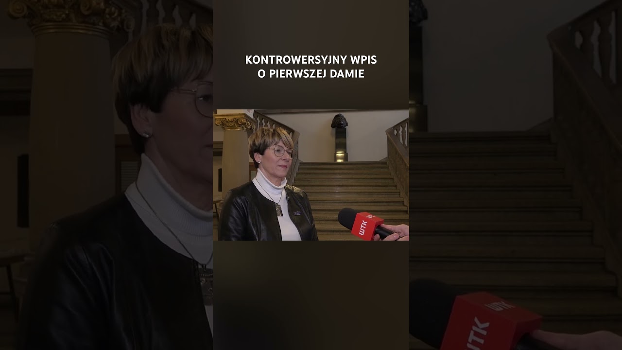 Wpis profesora o Pierwszej Damie budzi kontrowersje. Więcej na naszym kanale ▶️