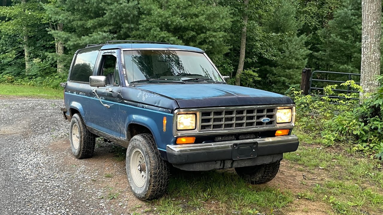 Дизельный Bronco II снова на дороге после многолетнего простоя!