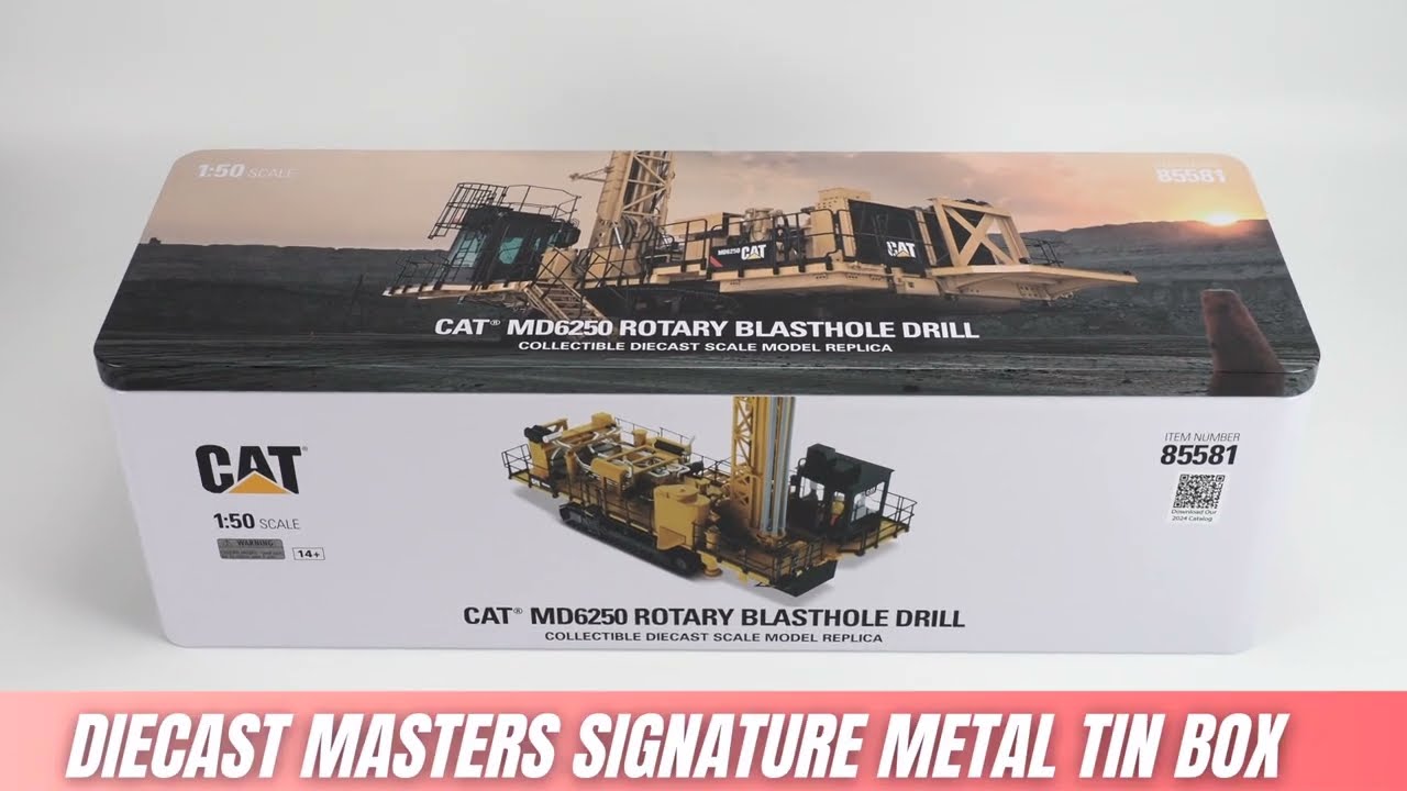 Caterpillar MD6250 Rotary Blasthole Drill #85581 - High Line Series [Diecast Masters 1:50]