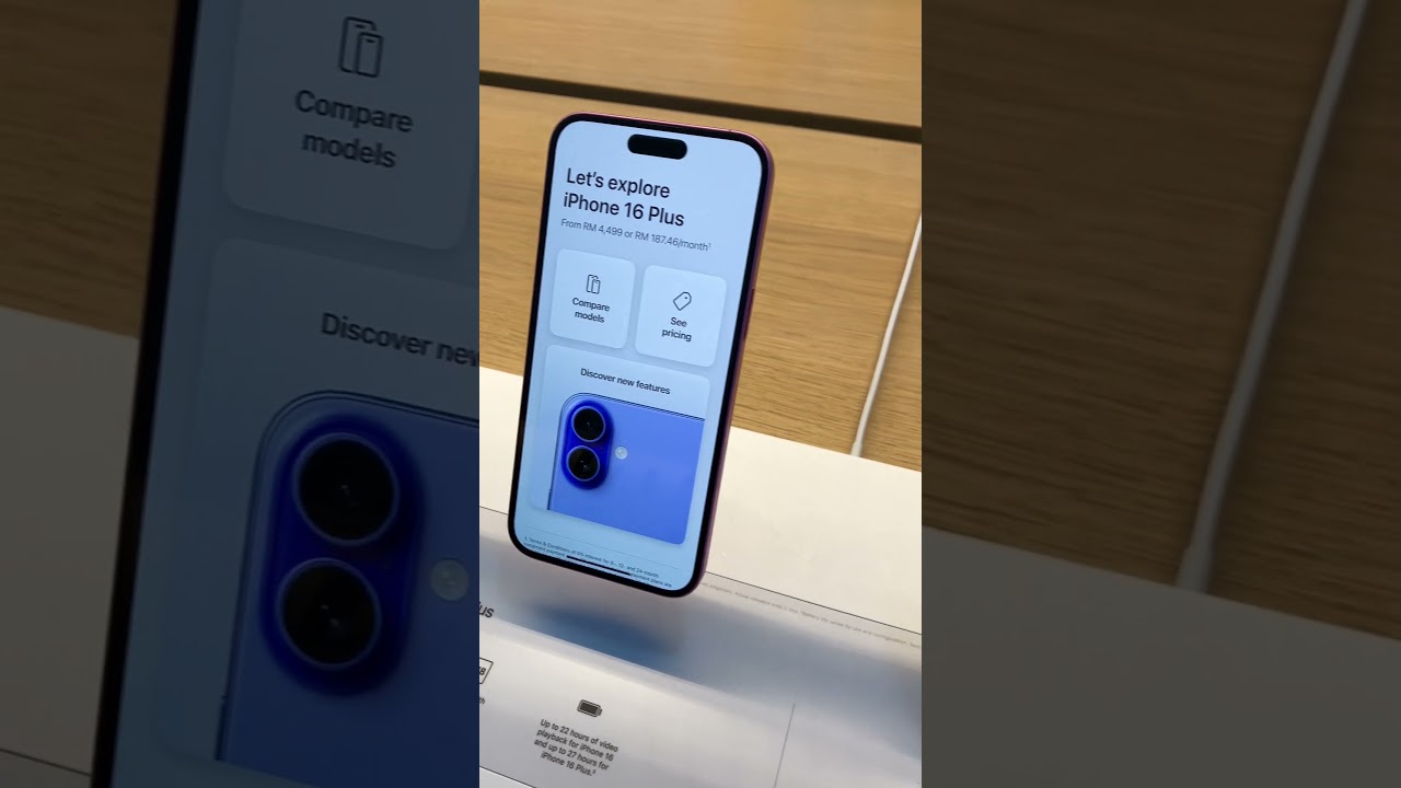 Iphone 16 Series - Apple Store TRX Malaysia #apple #iphone #iphone16