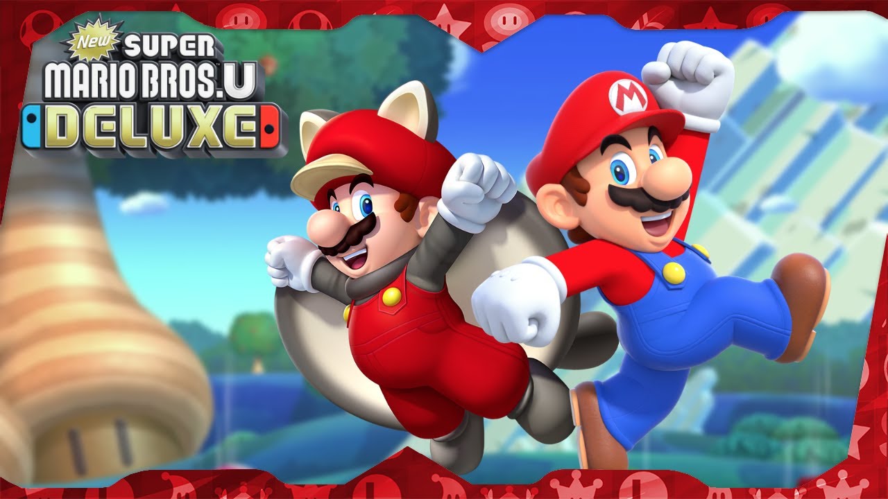 Новый Super Mario Bros. U Deluxe ᴴᴰ Полное прохождение (все монеты Star 100%) Геймплей Mario V1