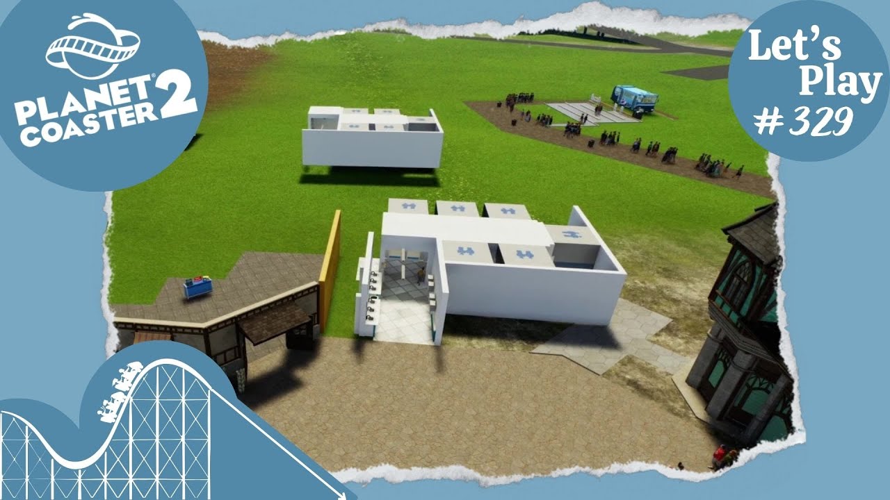 Planet Coaster 2 #329 Toiletten für den Eingangsbereich