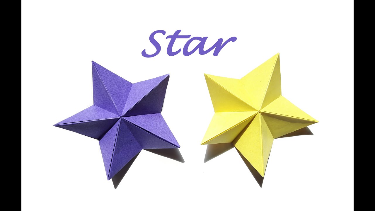 How to make a Paper star?