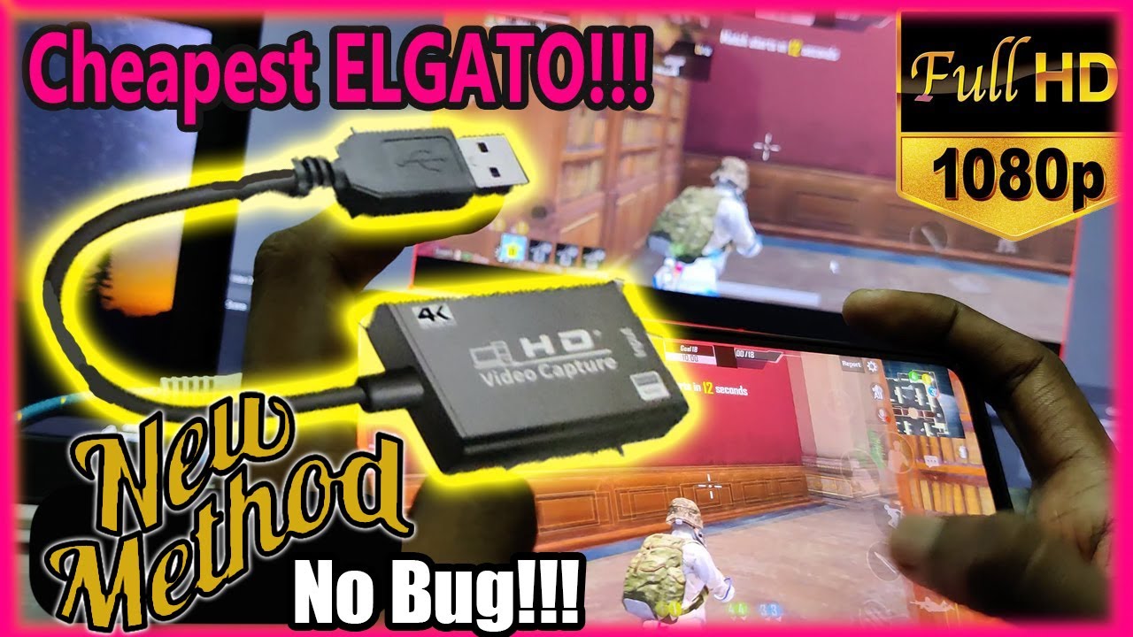 Elgato Alternative 🤑🔥 | Live Stream Under ₹3500 | 1080 60fps | Witout Audio Bug Mobile To PC | GSYT