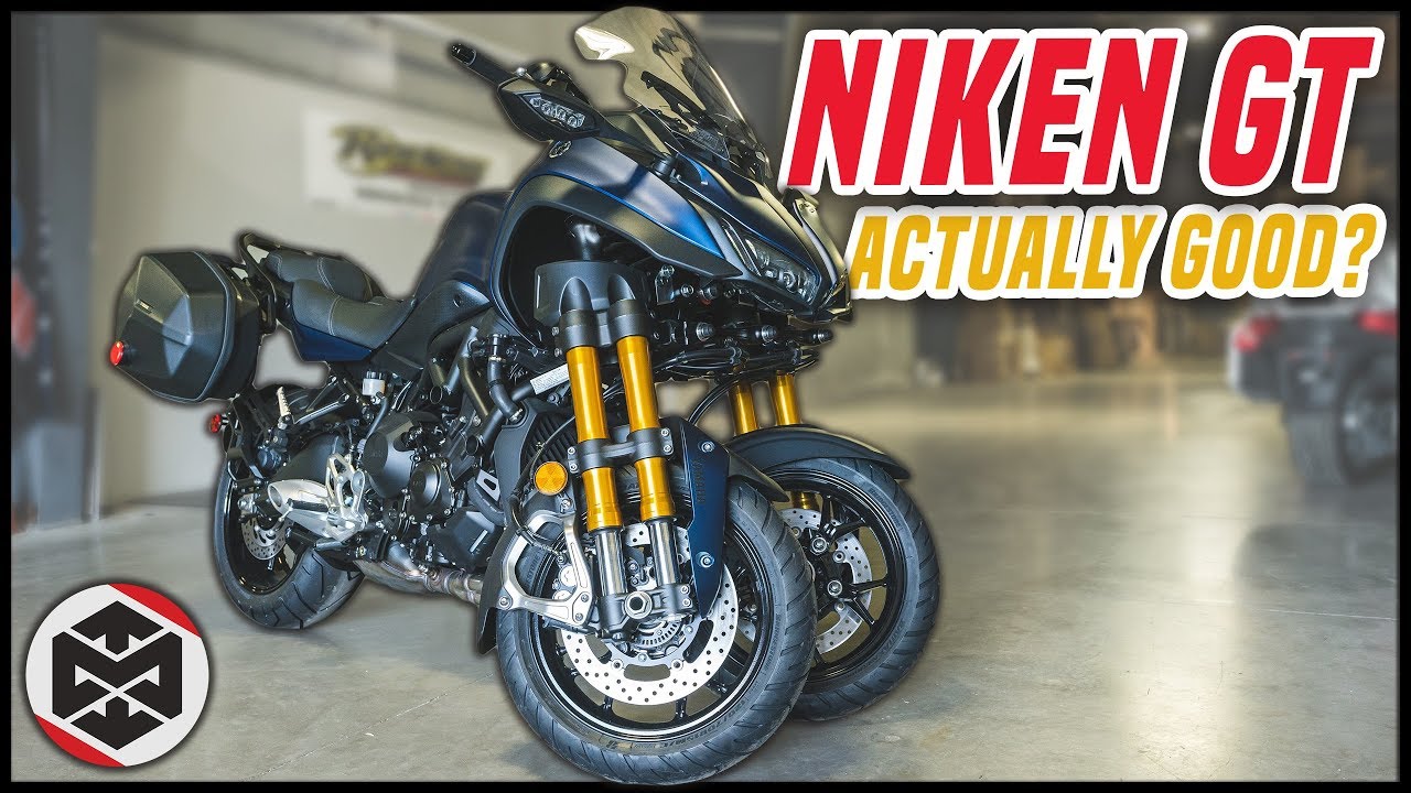 Первый тест-драйв Yamaha Niken GT 2019 года!