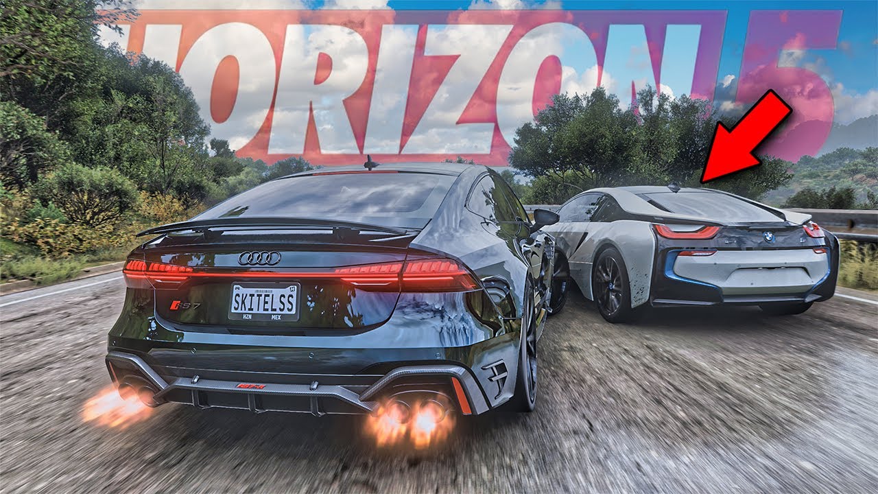 Gracze Playstation 5 w Forza Horizon 5 😮 