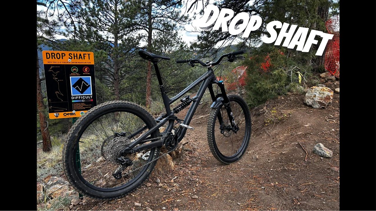 First time on Drop Shaft | MTB | Virginia Canyon | Status 2 170 |