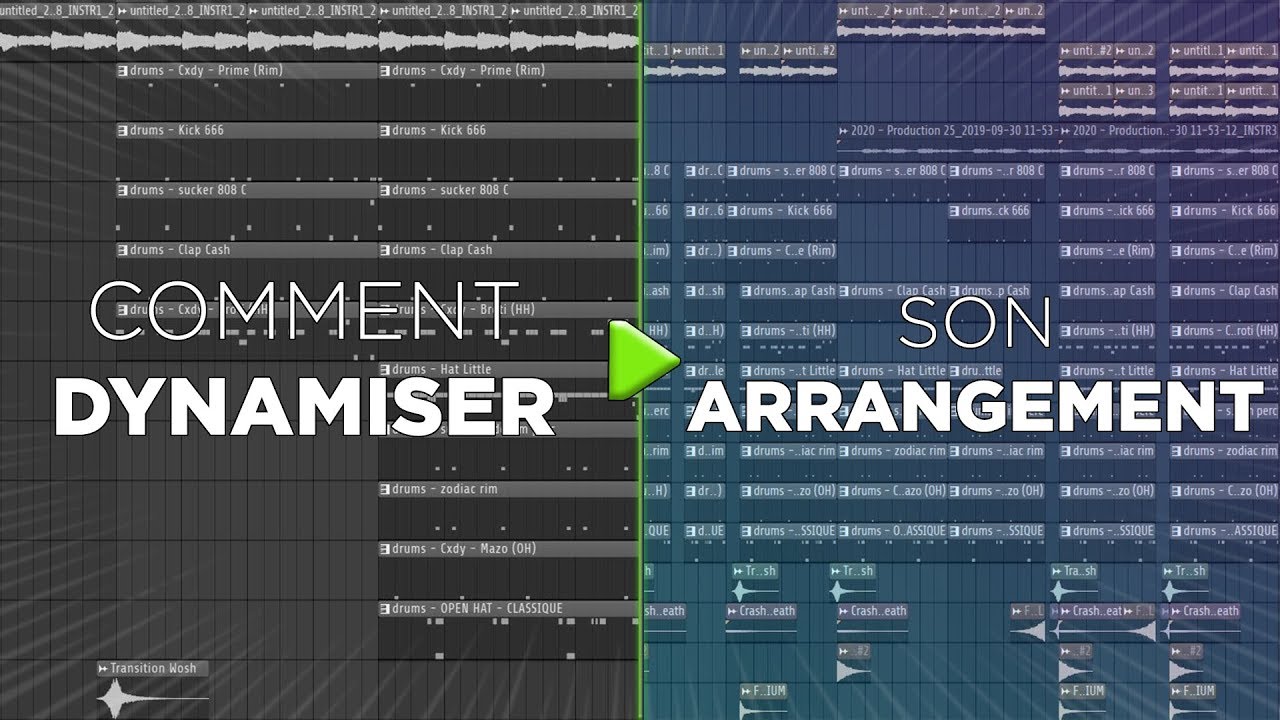 Comment DYNAMISER ses BEATS avec l'ARRANGEMENT ? | Tutoriel FL Studio 20